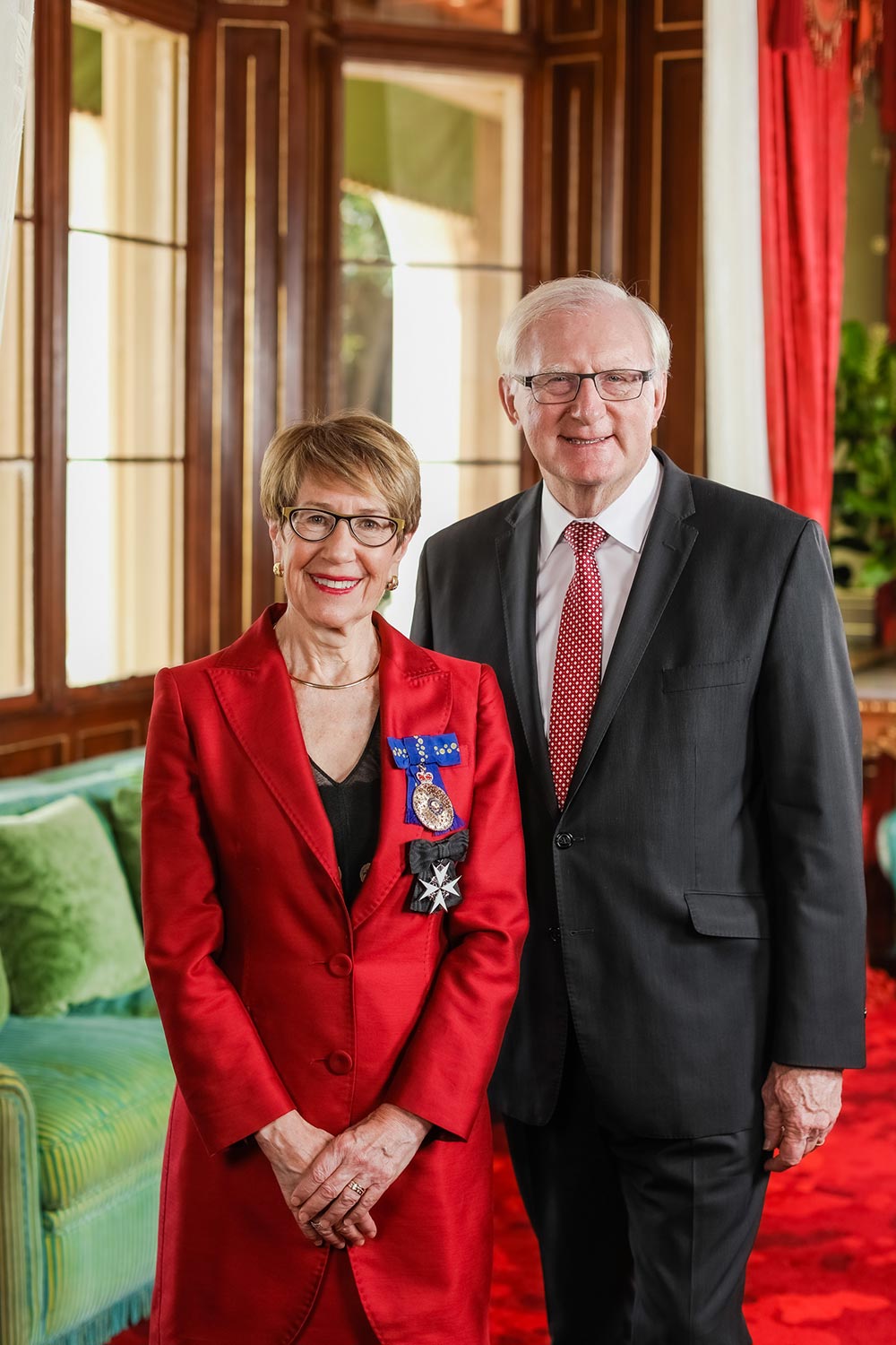 Her Excellency The Honourable Margaret Beazley AC QC, Governor of NSW and MR Dennis Wilson