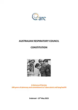 ARC Constitution 2023 front cover